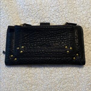 **NEW** JEROME DREYFUSS "PAUL'" WALLET (BLACK)